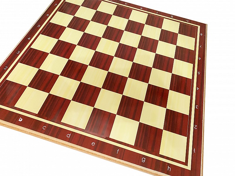 Wooden printed chess board 15.74" X 15.74 "