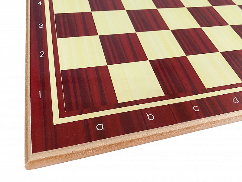 Wooden printed chess board 15.74" X 15.74 "