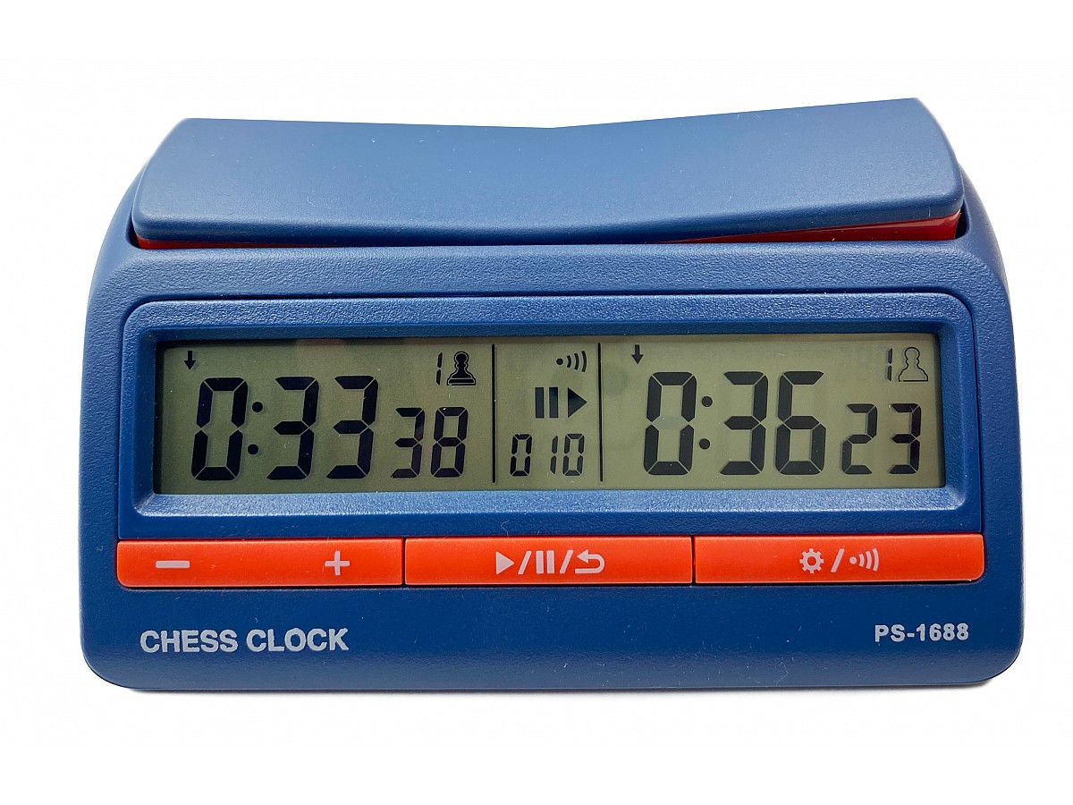 Relógio digital de xadrez profissional - PS-1688