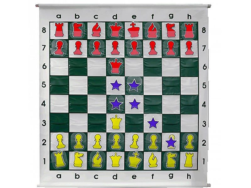  Tablero de ajedrez de demostración magnético 35.83