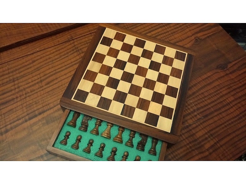 11.8” magnetic chess set exclusive 