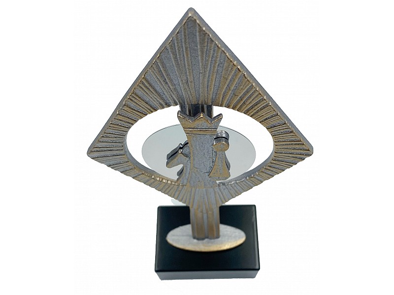 10.63" Chess award/cup sculpture "trophy"