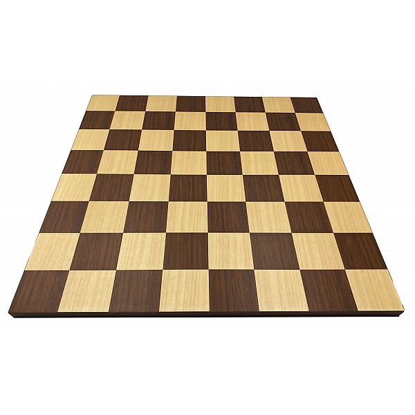 Chess board walnut borderless  17.32" X 17.32" 