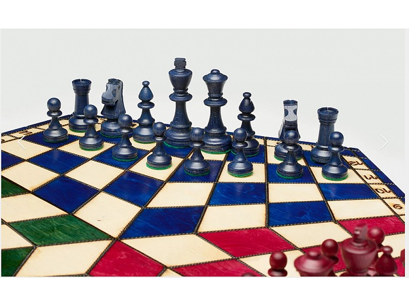 Chess for 3 players (colored)
