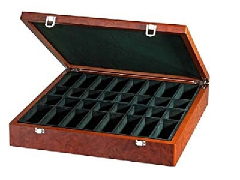 Wooden big case with separate spaces