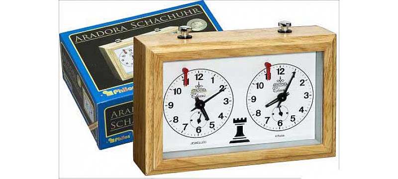 Analog chess clocks