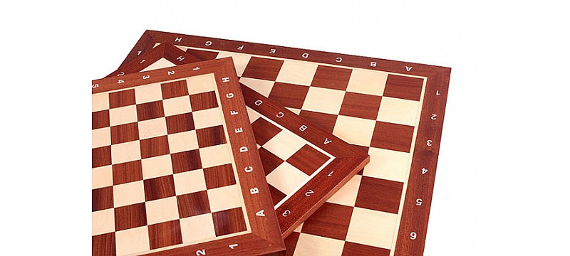 Luxury wood chess boards