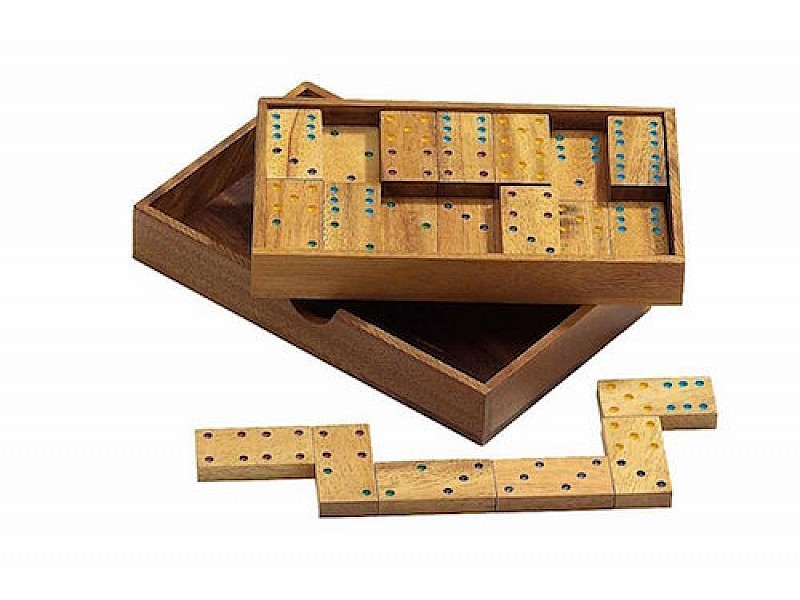 Wooden domino