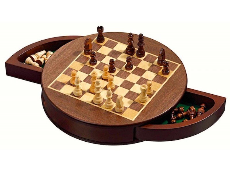 Magnetic chess set (diameter 30.5 cm / 12" )