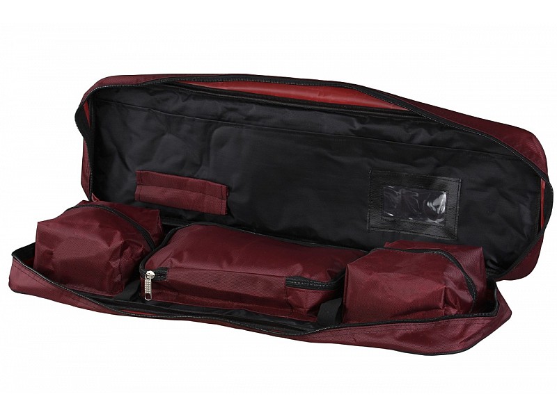 Luxury waterproof carrying case with zip (purple colour)