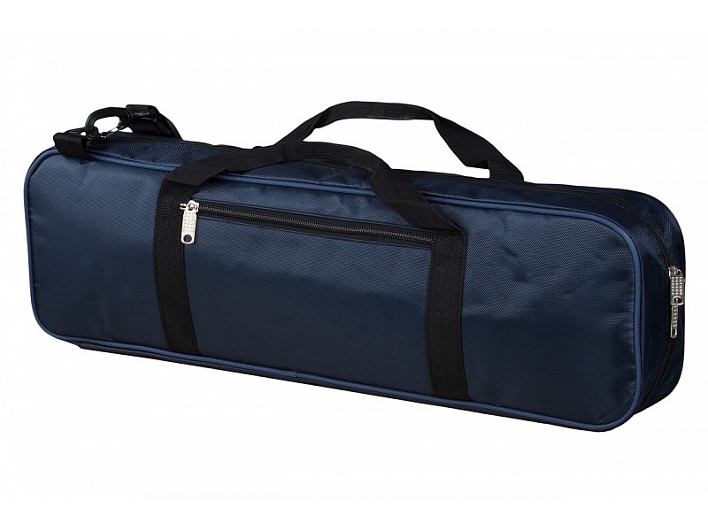 Luxury waterproof carrying case with zip (blue colour)