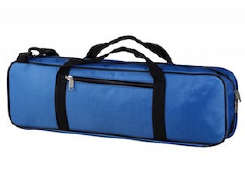 Luxury waterproof carrying case with zip (navy blue colour)