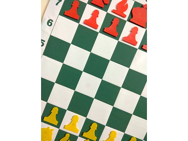  Tablero de ajedrez de demostración magnético 29.92