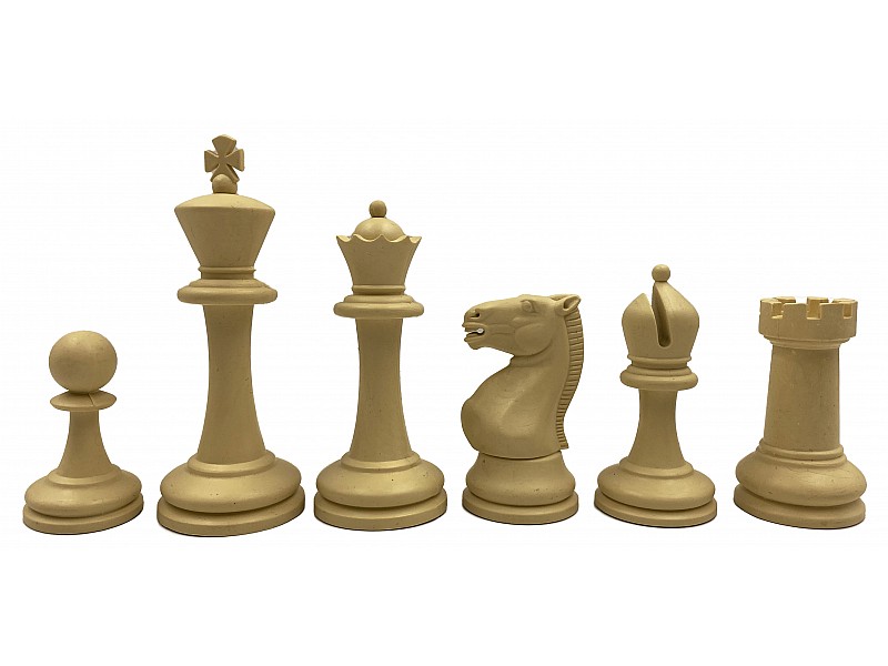 Novak  3.86"  plastic chess pieces 