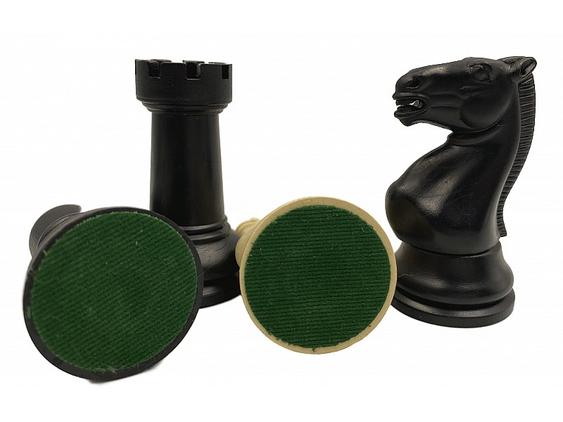 Novak  3.86" Plastic chess pieces with extra weight