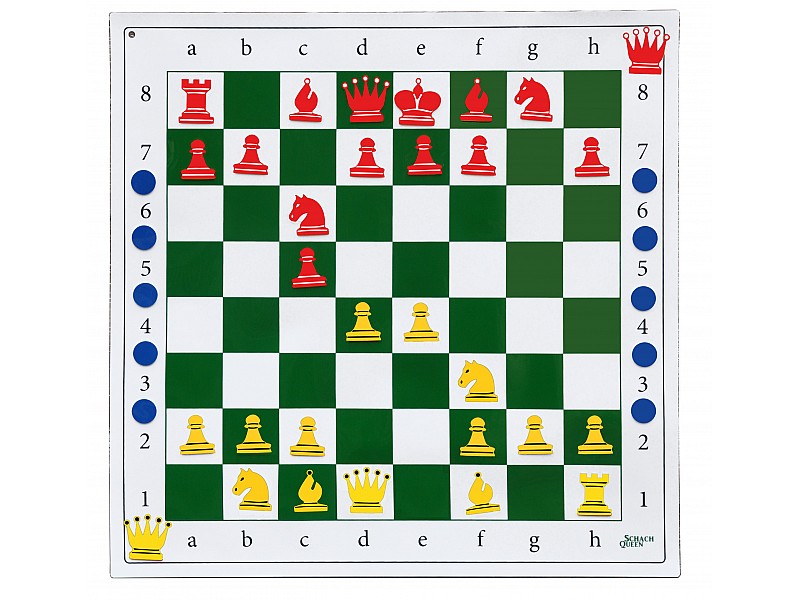  Autoadhesive demonstration chess board