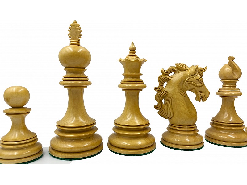Andaulson staunton  budwoodreos/boxwood 4.6" chess pieces