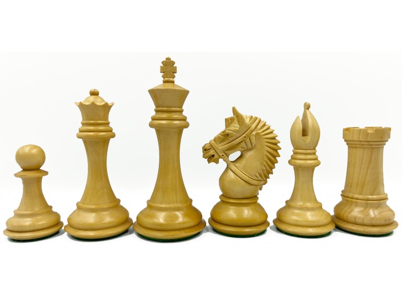 Arthur knight boxwood/ebony  4" chess pieces