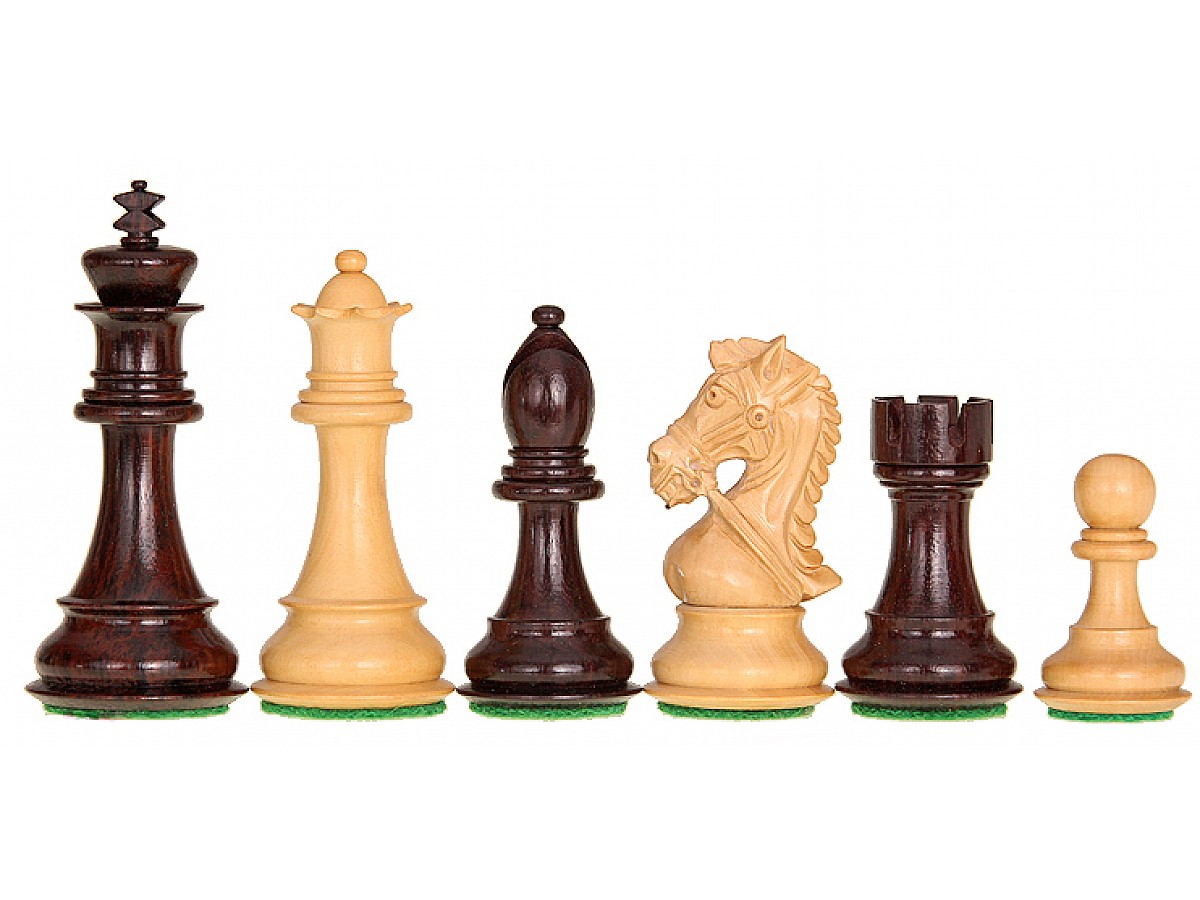 Chess Pieces Supreme | Staunton | 95 mm | Boxwood & Acacia