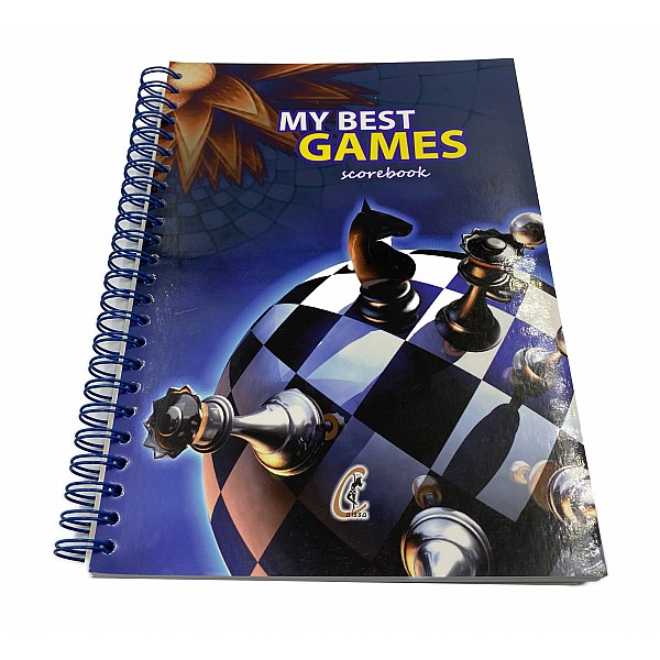Chess scorebook (200 pages)