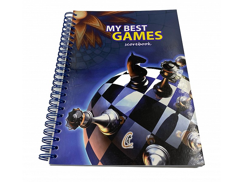 Chess scorebook (200 pages)