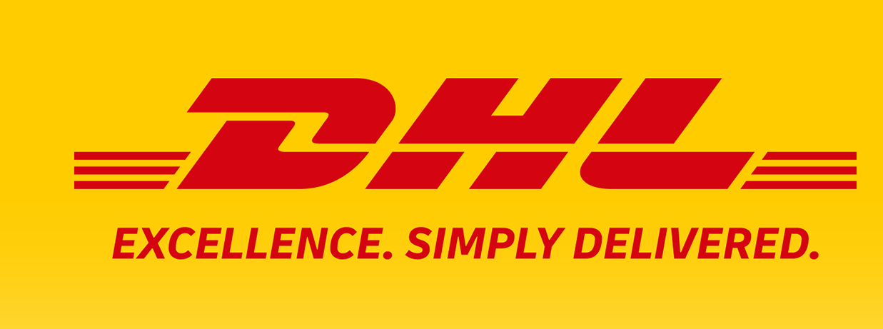 We shiip worldwide using DHL express