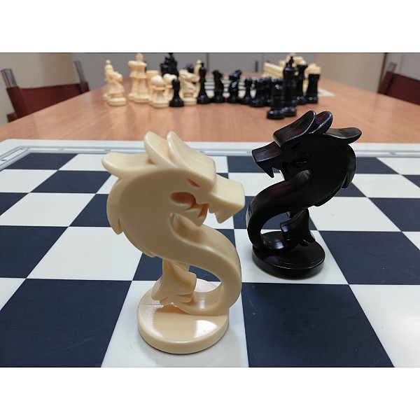 Dragon chess pieces variation