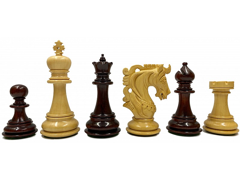 Elvis knight chess pieces 4.24" king   & Chess board Tiger Ferrer 21.65" X 21.65" 