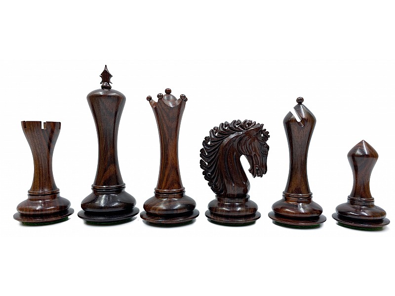 Piezas de ajedrez Empire palysander/boj 4