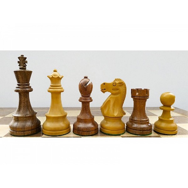 Chess pieces Fisher-Spassky - King's height 9.5 cm / 3.75" inch 