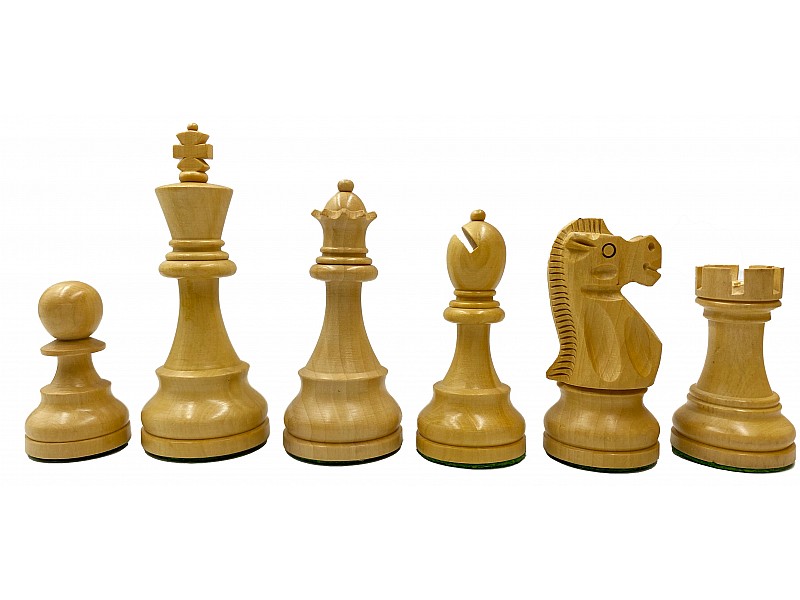 Piezas de ajedrez Fisher-Spassky boj/palisandro de 4