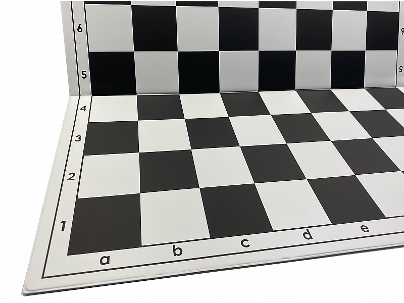 19.68" Single fold tournament plastic chess board 