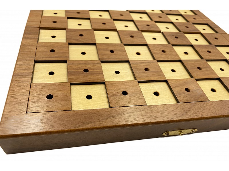 Chess set for blind  11.81" X 11.81"