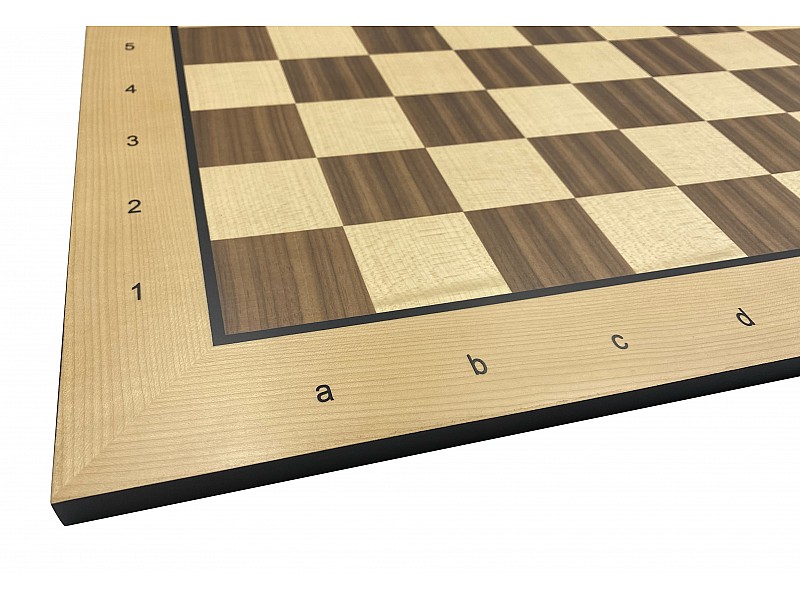 Chess board Belgrad with indices 19.68" X 19.68" 