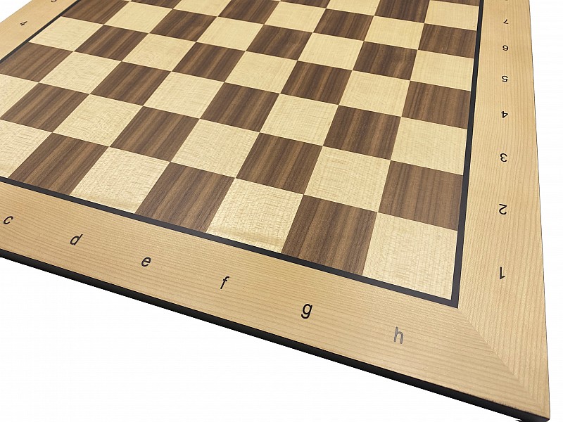 Chess board Belgrad with indices 19.68" X 19.68" 