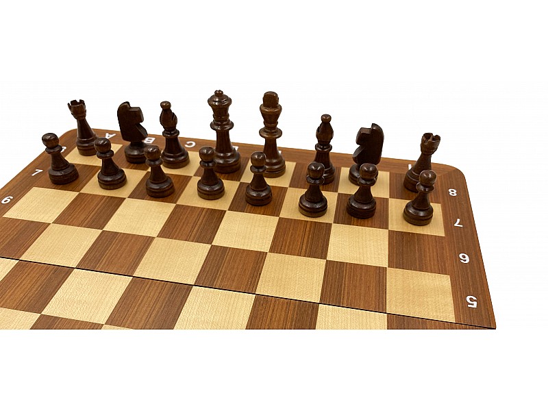 Magnetisches Schachspiel weich braun 11.41