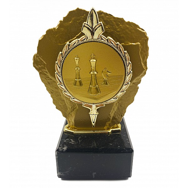 Chess cup Gold "Glory" with marble base