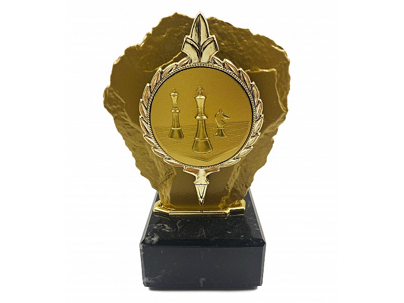 Chess cup Gold "Glory" with marble base