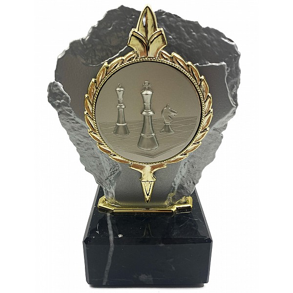 Chess cup Silver "Glory" with marble base