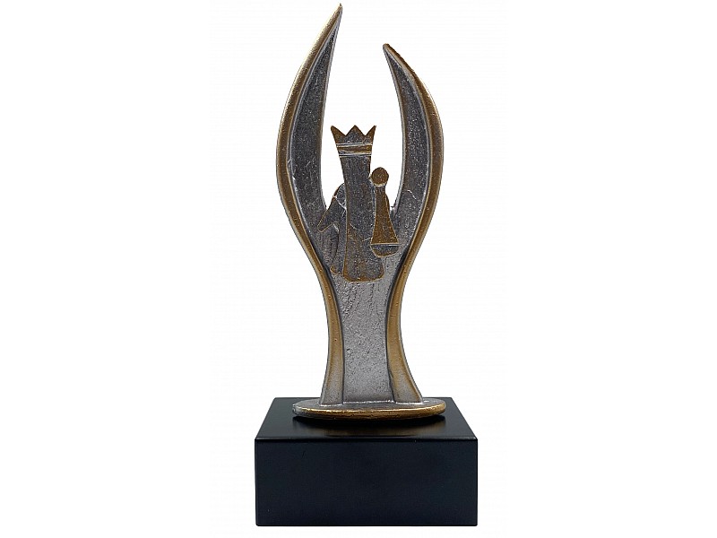 Premio de ajedrez/copa escultura 