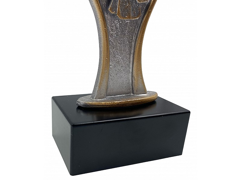 Chess award/cup sculpture "pieces theme"