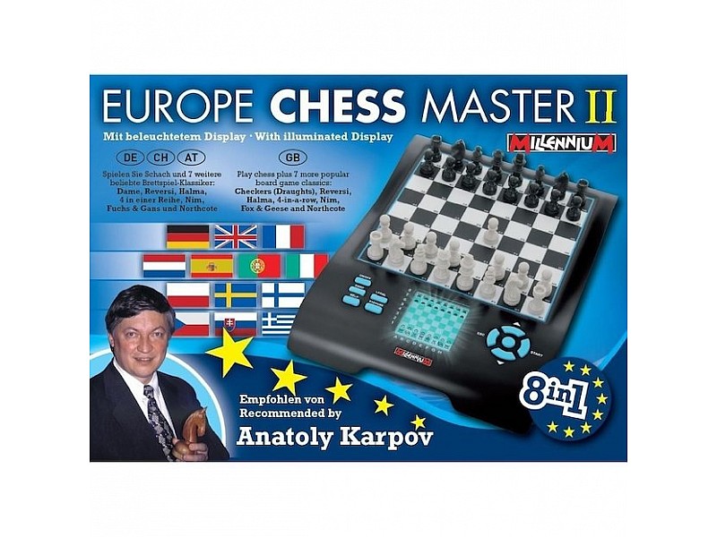 Electronic chess computer  "Europe chess master II"