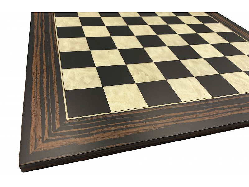 Tablero de ajedrez de madera de 21.6