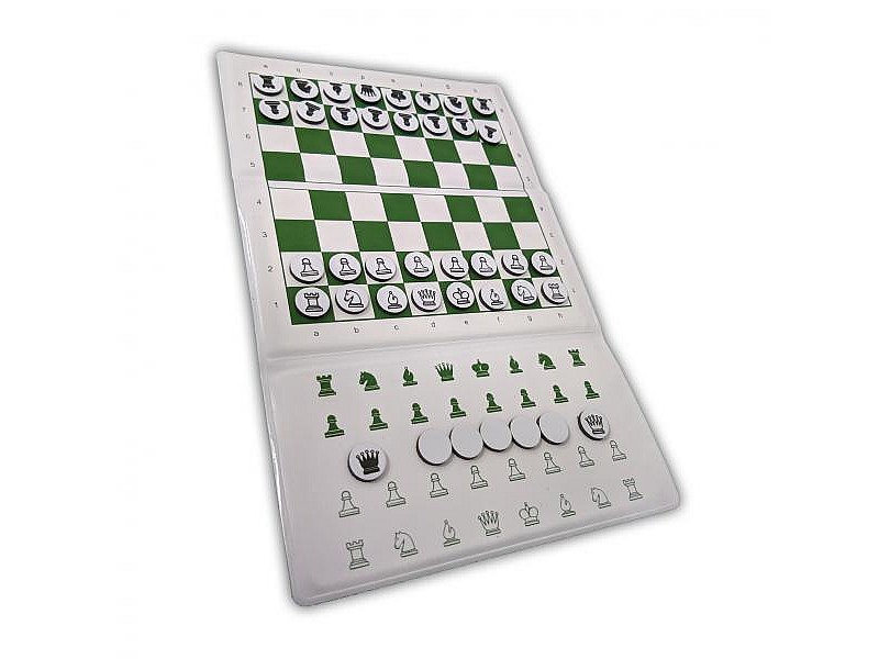 Magnetic analysis chess set "Rasmon" 9.45" X  6.02"  