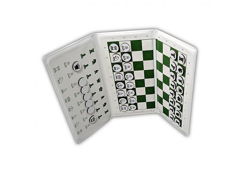 Magnetic analysis chess set "Rasmon" 9.45" X  6.02"  