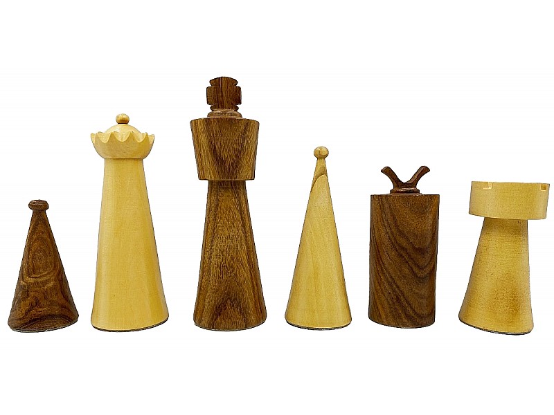 Lodel deluxe  boxwood/palysander 3.54" chess pieces & wooden case
