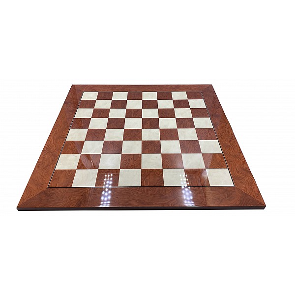 Ferrer chess board with gloss finish 21.65" X 21.65"