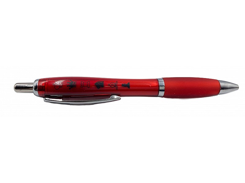 Chess pen red