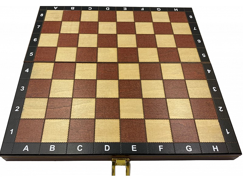 Magnetic chess set dark  11.41" X 11.41" 