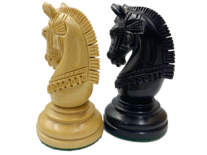 Nenvent staunton ebony/boxwood 4.6" chess pieces